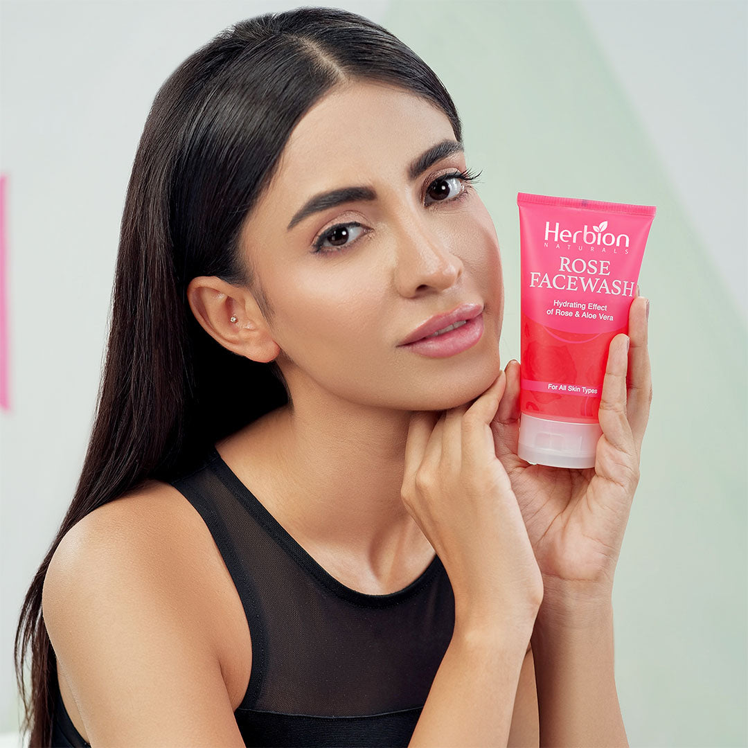 Rose Face Wash in Pakistan | Herbion Naturals