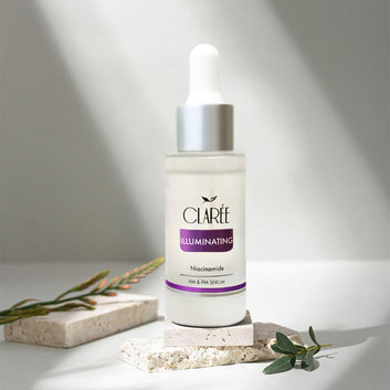 CLAREE Illuminating Niacinamide Serum (Niacinamide 10% + Zinc 1%) - Herbion Naturals