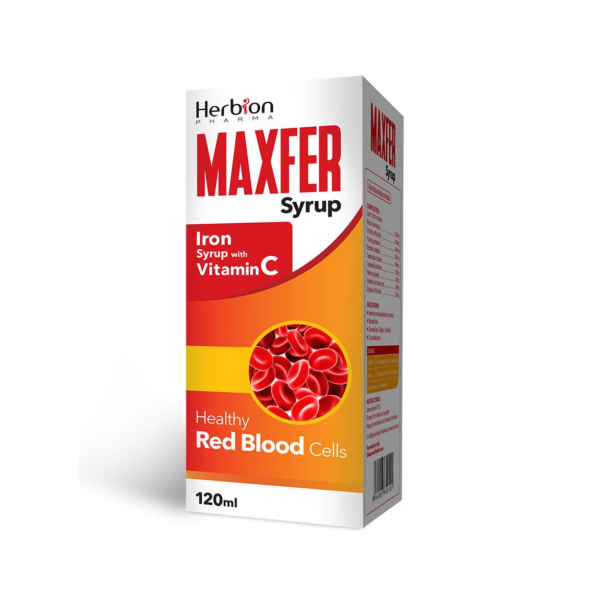 Maxfer Syrup 120ml - Herbion Naturals