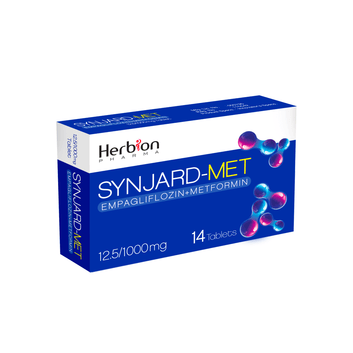SYNJARD-MET Tablet 12.5/1000mg (14 Tablets) - Herbion Naturals