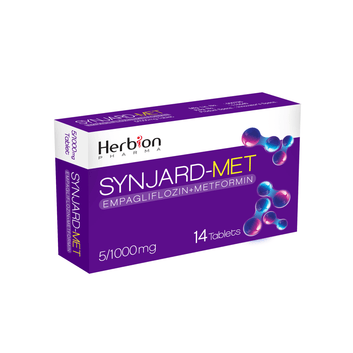 SYNJARD-MET Tablet 5/1000mg (14 Tablets) - Herbion Naturals