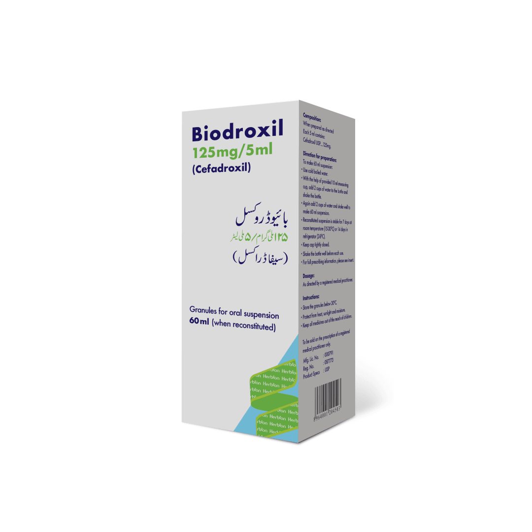 Biodroxil 125mg/5ml 60ml - Herbion Naturals