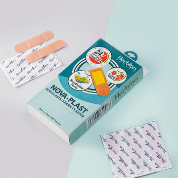 Nova-Plast Non-Elastic Fabric Plaster (100 Plasters) - Herbion Naturals