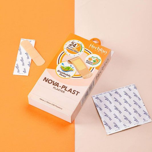 Nova-Plast Plaster (100 Plasters) - Herbion Naturals