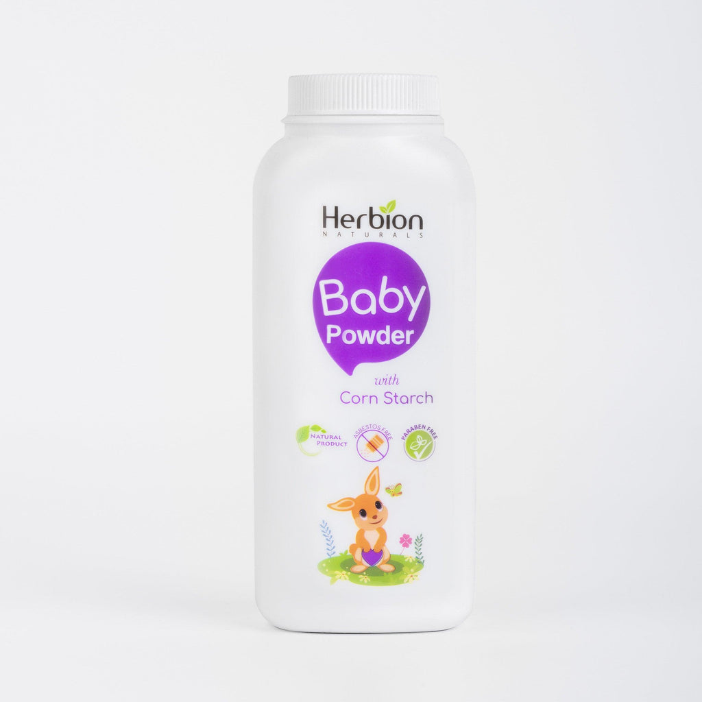 Talc-Free Baby Powder with Corn Starch 200gm - Herbion Naturals