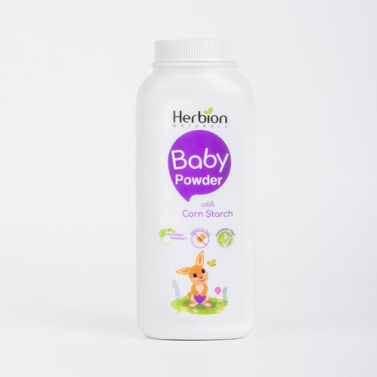 Talc-Free Baby Powder with Corn Starch 200gm - Herbion Naturals