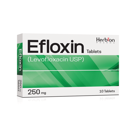 Efloxin Tablet 250mg (10 Tablets) - Herbion Naturals