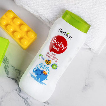 SLS Free Baby Body wash | 100% Parabens and Tear Free Formula - Herbion Naturals