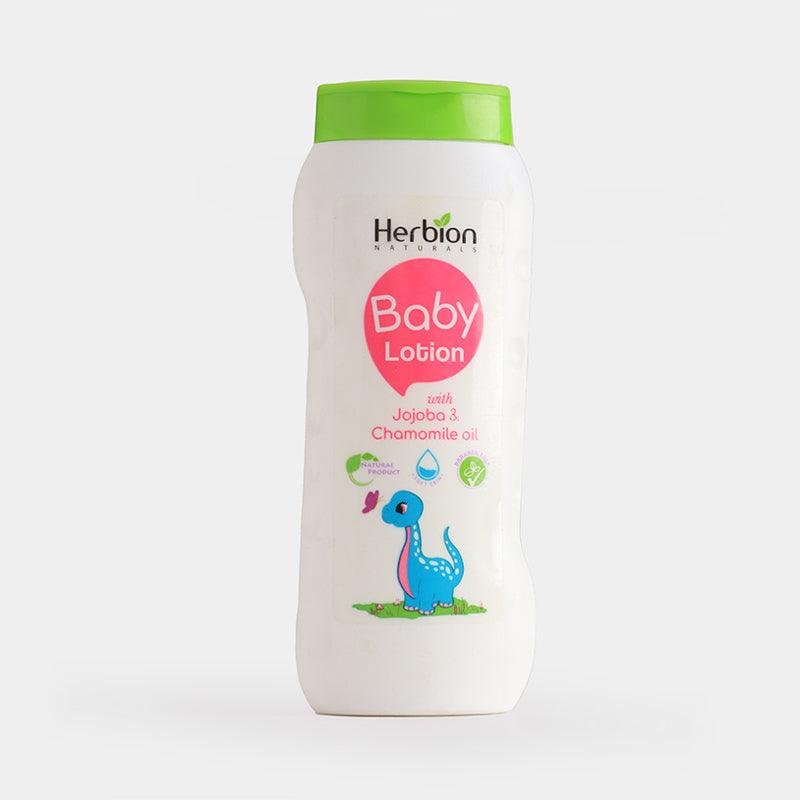 Natural Baby Lotion - 100% Paraben Free - Baby Body Moisturizer - Herbion Naturals