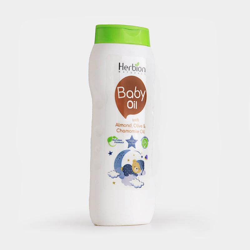 Herbion All Natural Baby Oil 200ml - Herbion Naturals