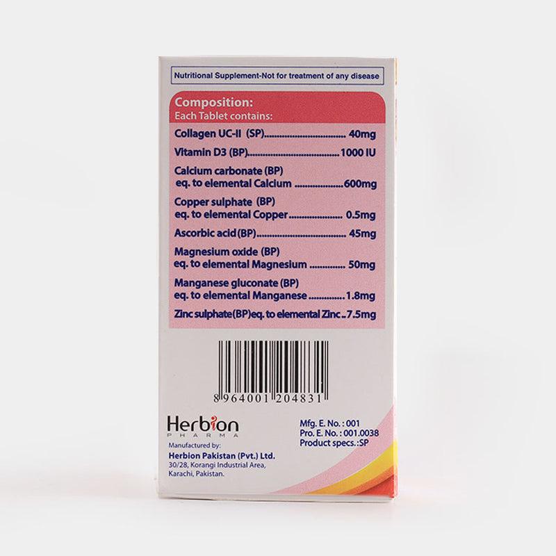Cilavit UC–II Tablet (20 Tablets) - Herbion Naturals