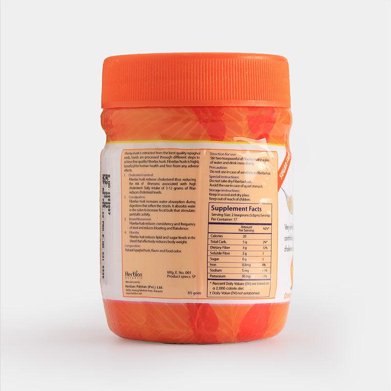 Fiberlax Orange Jar – 85gm - Herbion Naturals