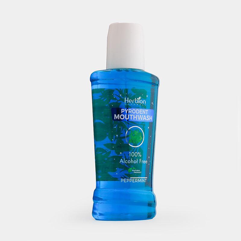 Herbion Pyrodent Peppermint Mouthwash - Herbion Naturals