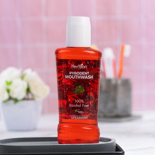Pyrodent Spearmint Mouthwash - Herbion Naturals