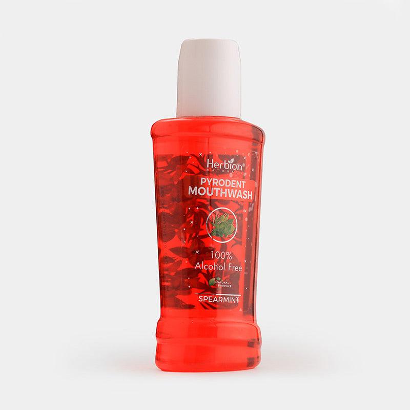 Pyrodent Spearmint Mouthwash - Herbion Naturals