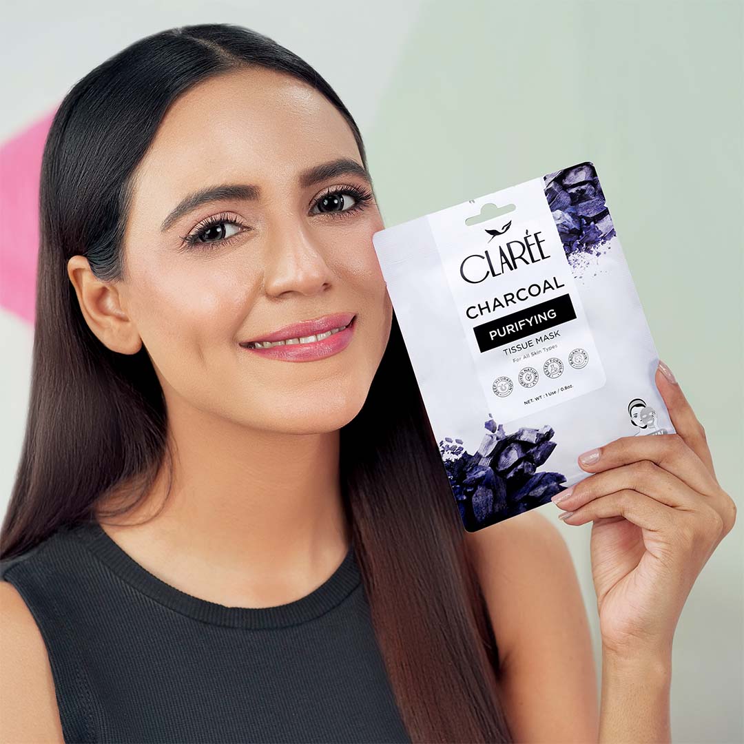 CLAREE Charcoal Purifying Tissue Mask