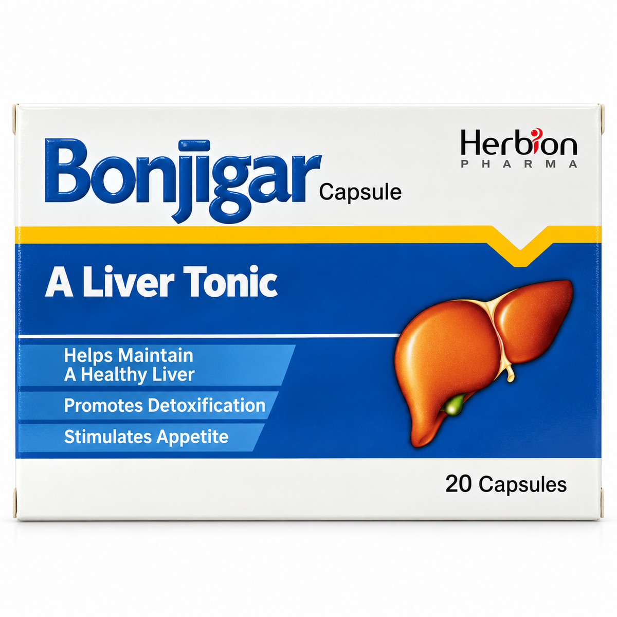 Herbion Bonjigar Capsules (20 Capsules)