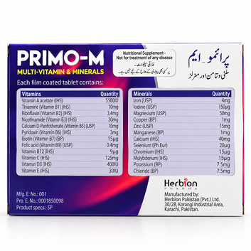 Primo-M Tablet