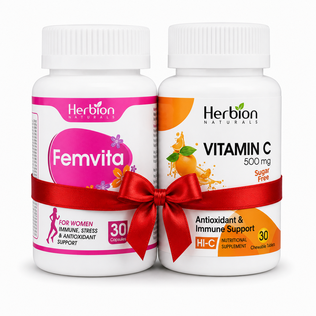 Women's Glow & Immunity Duo (Femvita + HI-C Vitamin C)