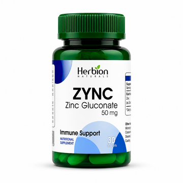 ZYNC Zinc Gluconate 50mg (30 Tablets)