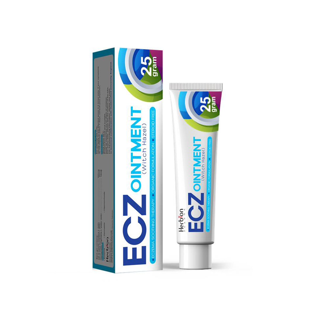 ECZ Ointment 25gm – Non-Steroidal Herbal Eczema Cream in Pakistan