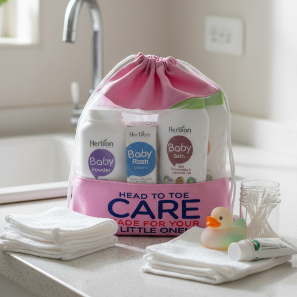Herbion Baby Care Kit (Pink)