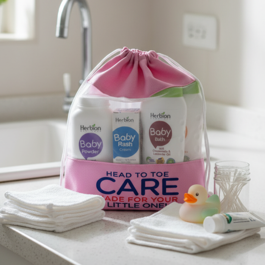 Herbion Baby Care Kit (Pink)