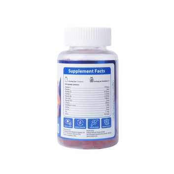 Herbion Kids Multivitamin Gummies supplement facts and ingredient list