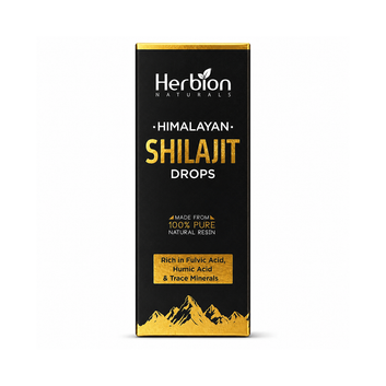 Himalayan Shilajit Drops (Made From 100% Pure Natural Resin)