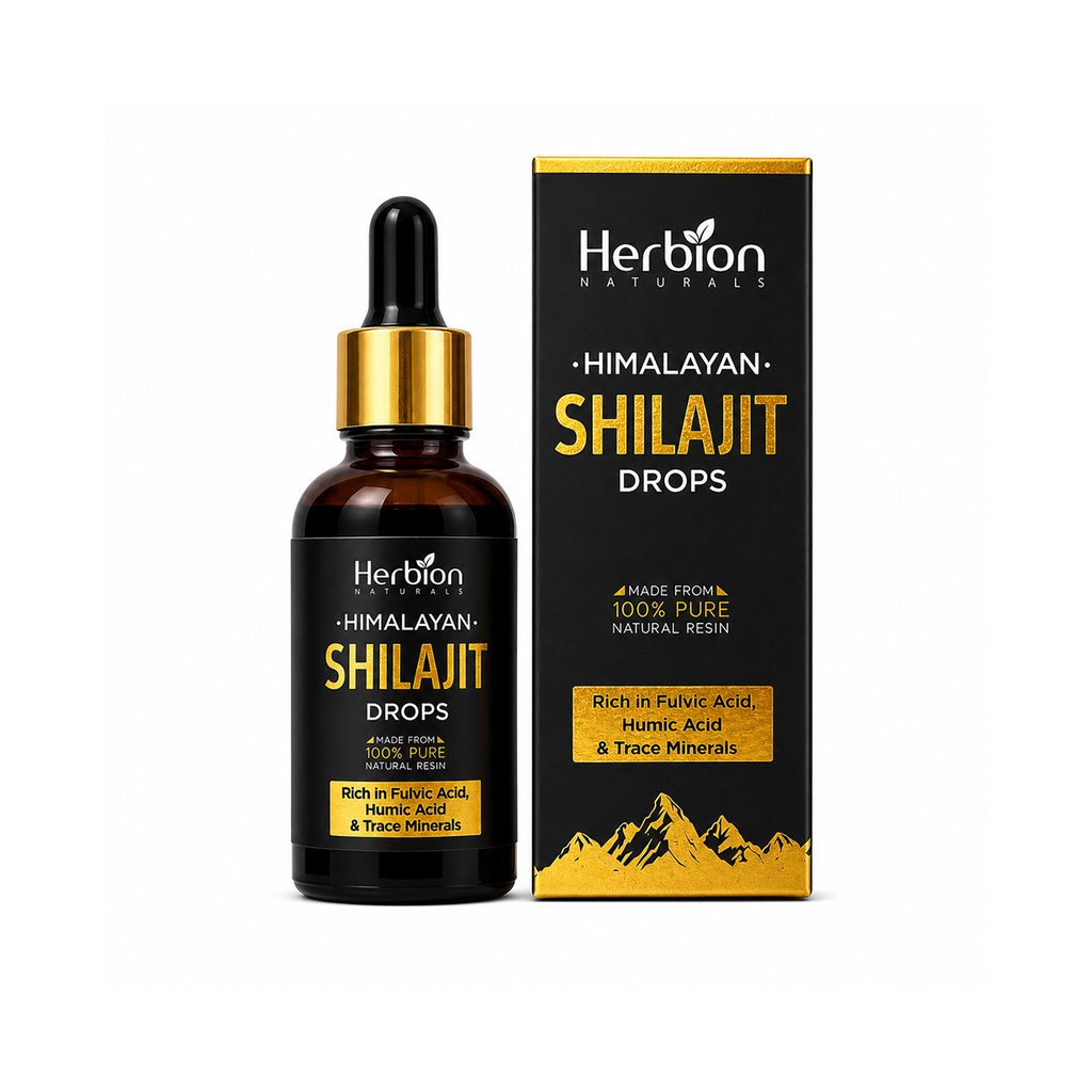 Himalayan Shilajit Drops (Made From 100% Pure Natural Resin)