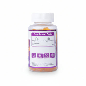 Herbion Kids Vitamin C Gummies supplement facts and ingredient list