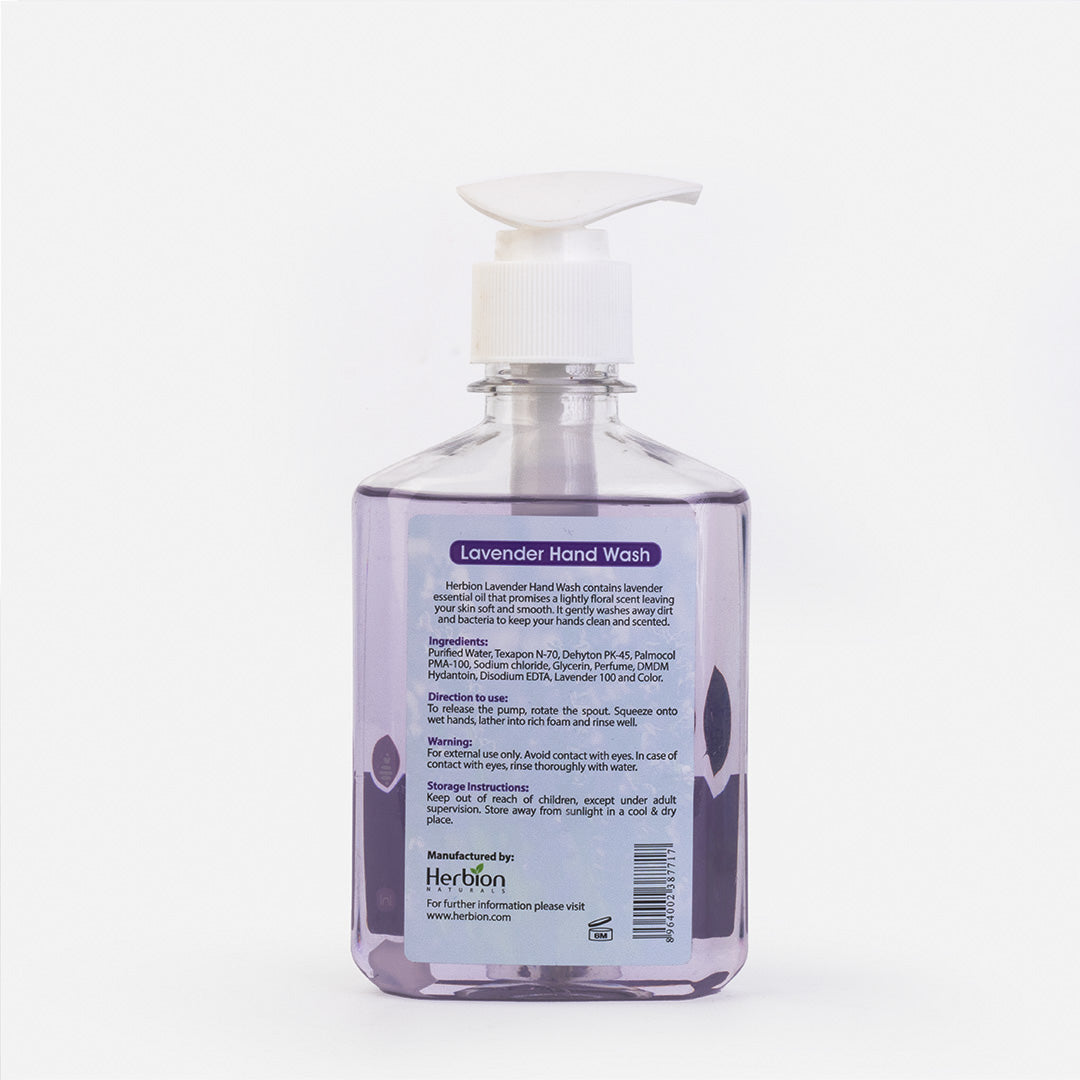 Natural and Organic Lavender Hand Wash
