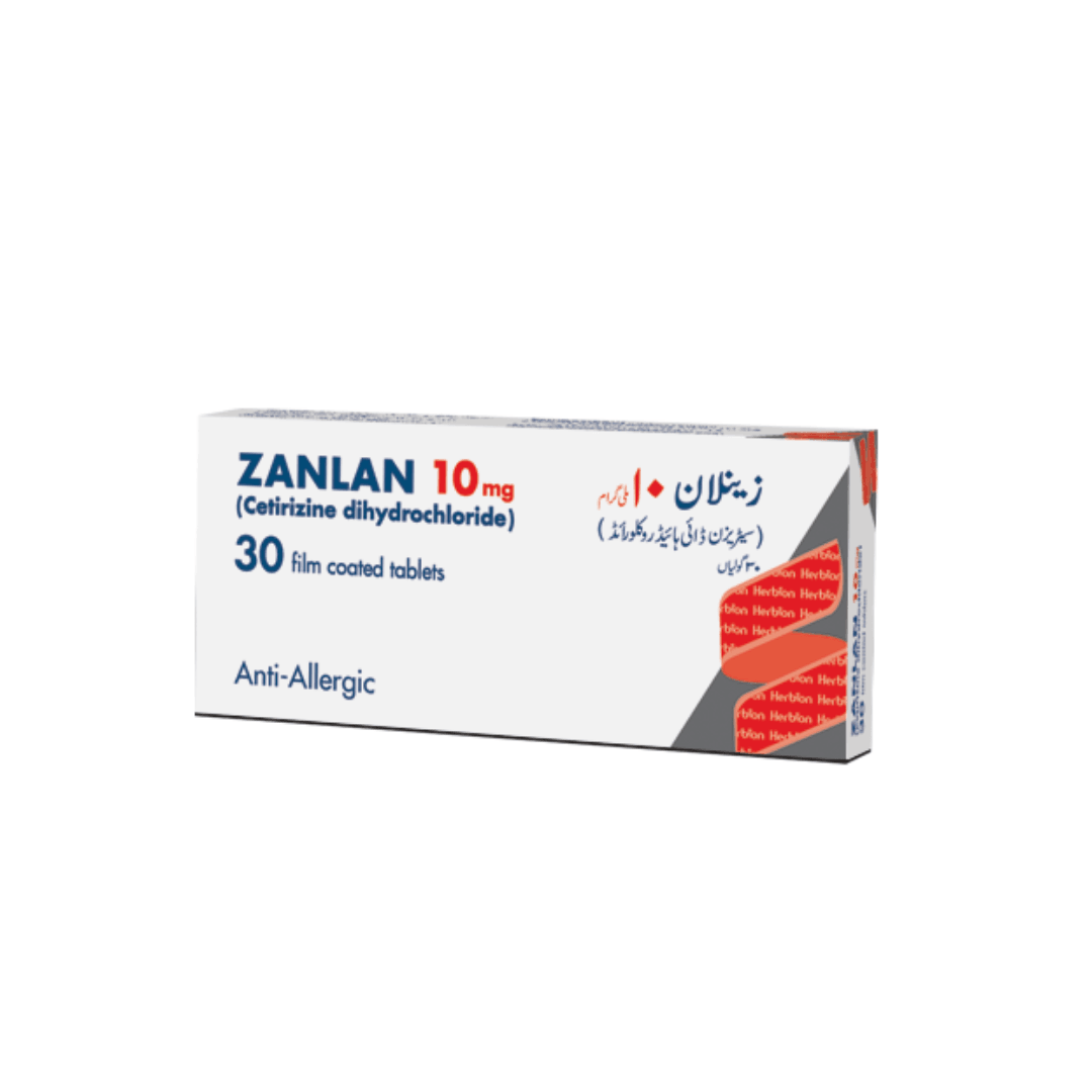 Zanlan Tablet 10mg (30 Tablets) - Herbion Naturals