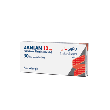 Zanlan Tablet 10mg (30 Tablets) - Herbion Naturals