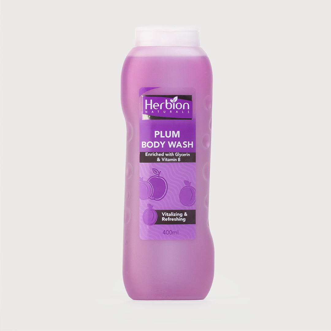 Plum Body Wash 400ml - 100% Paraben Free Formula
