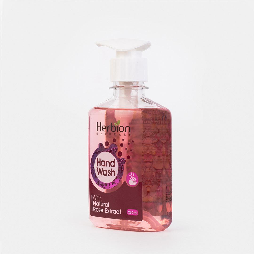 Rose Hand Wash 260ml - Herbion Naturals