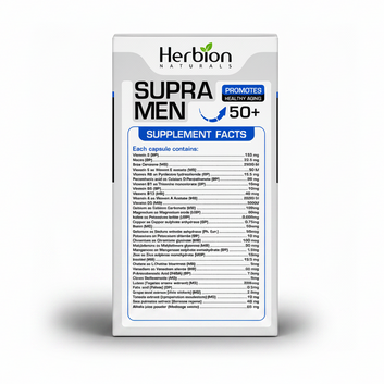 Herbion SUPRAMEN 50+ multivitamin with Lycopene, Lutein and Saw Palmetto Extract