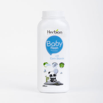 Talc-Free Baby Rash Powder with Corn Starch 200gm - Herbion Naturals