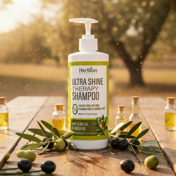 Ultra Shine Therapy Shampoo - Sulfate Free, Paraben Free, Dye Free & Harsh Chemical Free