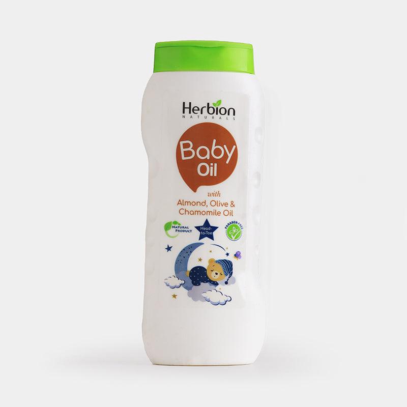 Herbion All Natural Baby Oil 200ml - Herbion Naturals