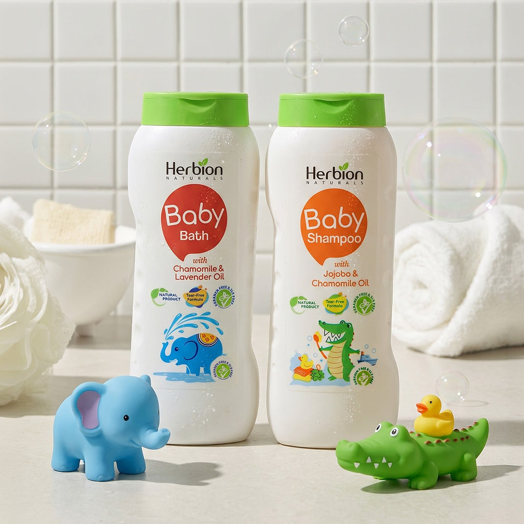 Herbion Baby Bath & Shampoo Bundle