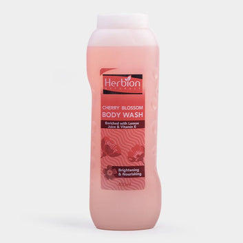 Cherry Blossom Body Wash 400ml - Herbion Naturals