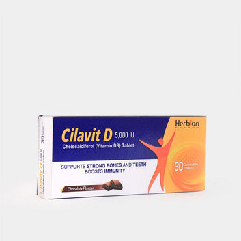 Cilavit D 5000 IU Chewable Tablet (30 Tablets)