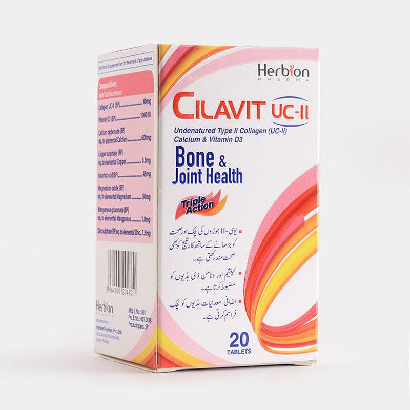 Cilavit UC–II Tablet (20 Tablets) - Herbion Naturals