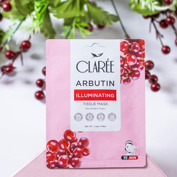 CLAREE Arbutin Illuminating Tissue Mask