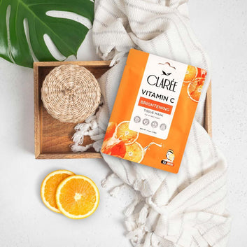 CLAREE Vitamin C Brightening Tissue Mask