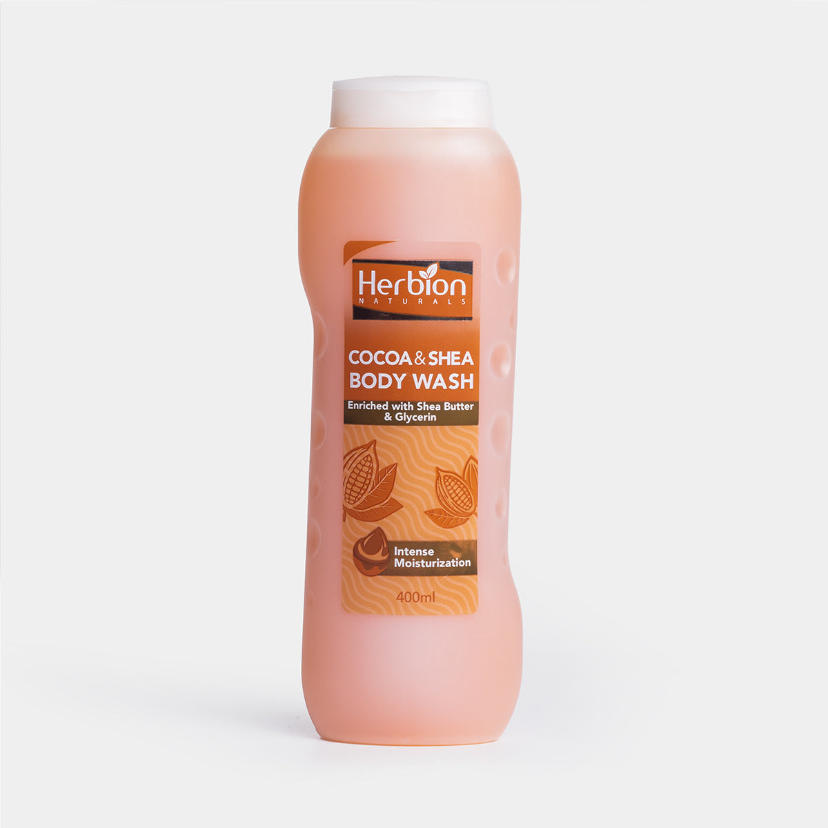 Default Herbion Cocoa & Shea Body Wash 400ml 100% Paraben Free - Image 2