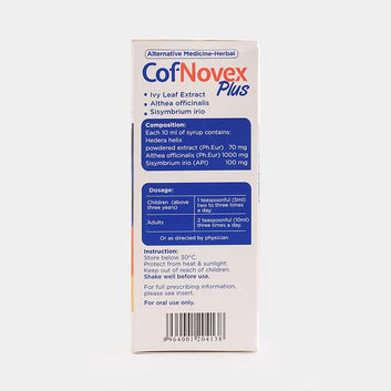 CofNovex Plus Cough Syrup - Herbion Naturals