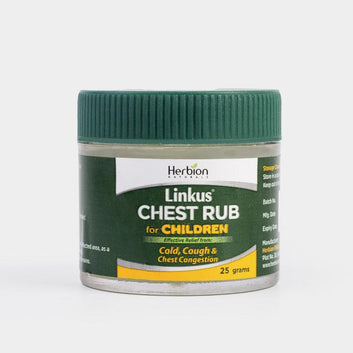 Linkus Chest Rub – For Children - Herbion Naturals