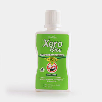 Xero Bite – Mosquito Repellent Liquid - 100% Natural - DEET Free Formula 50ml